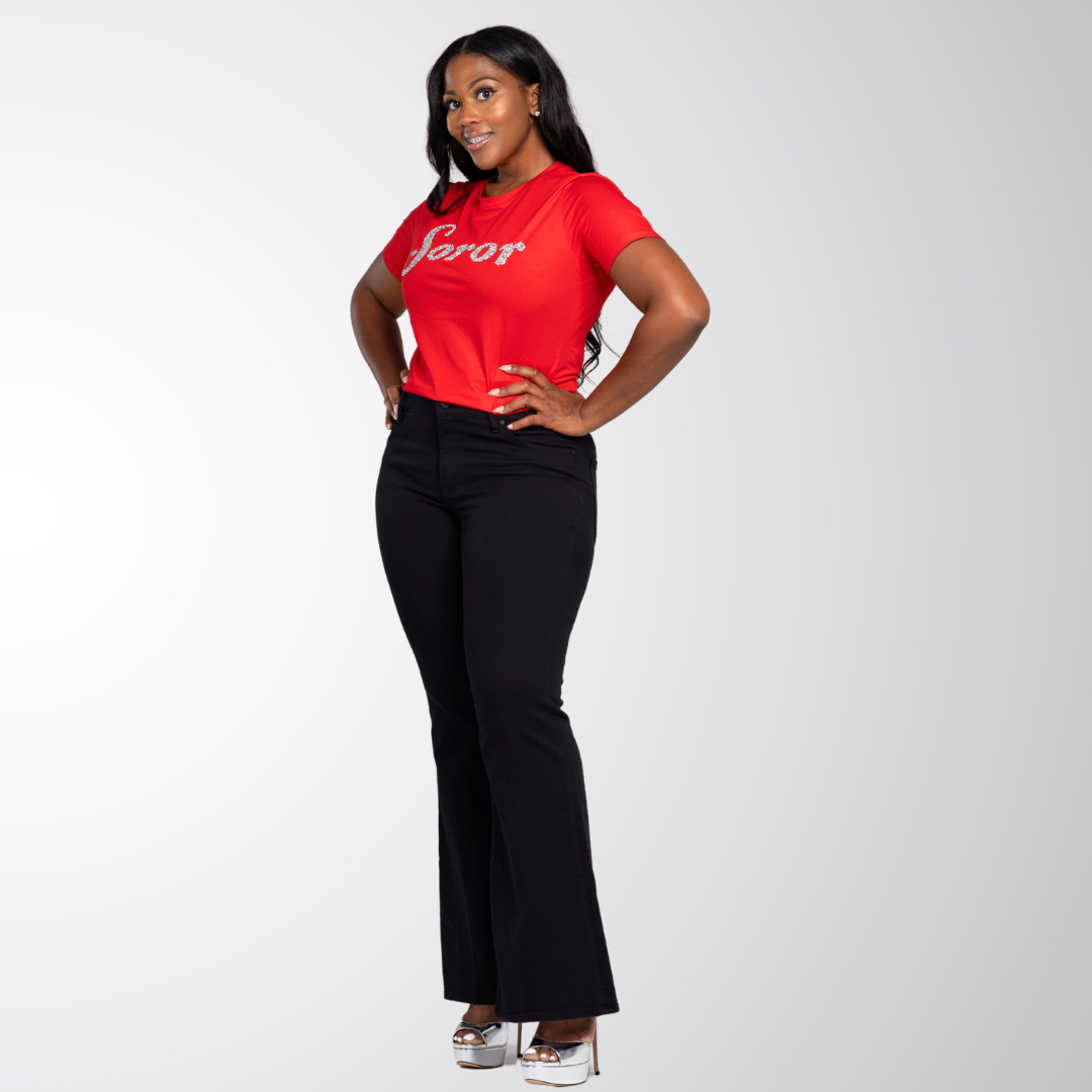 Diamond “Soror” Red Shirt