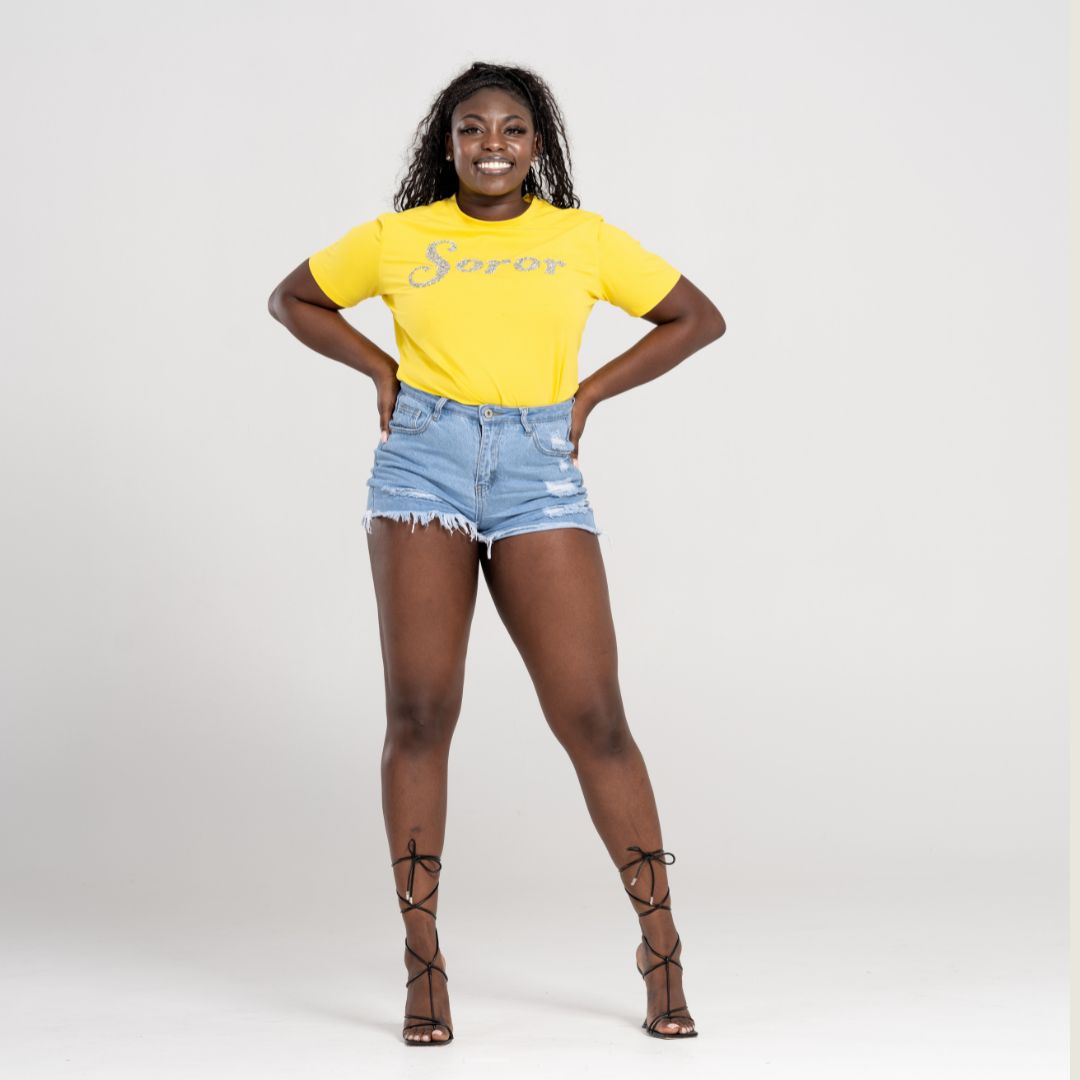 Yellow Diamond “Soror” Shirt