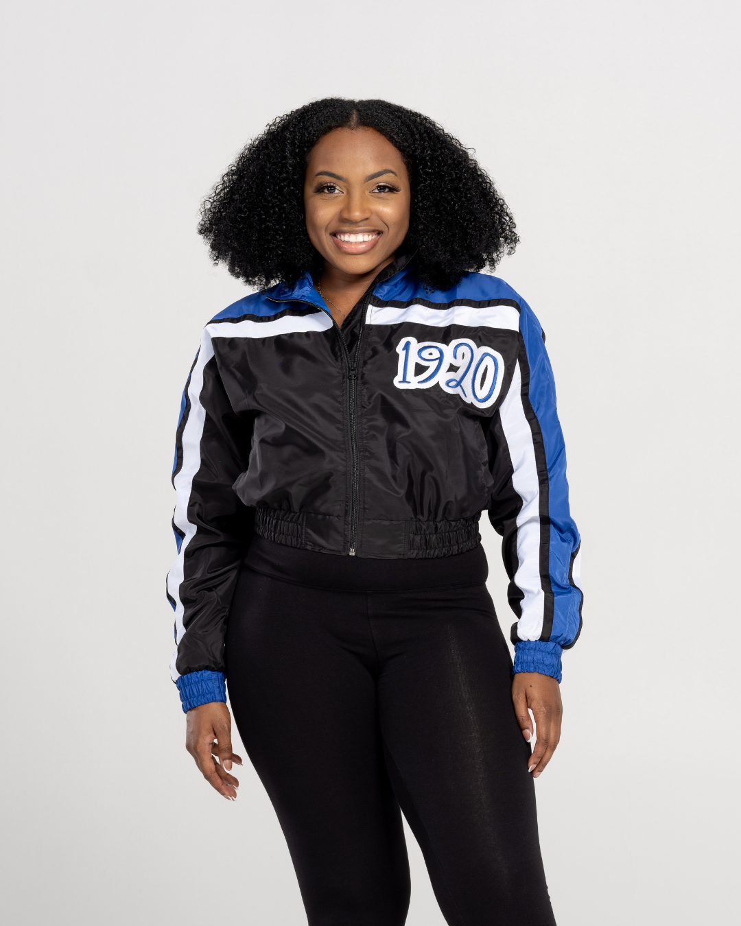 1920 Crop Nylon Jacket