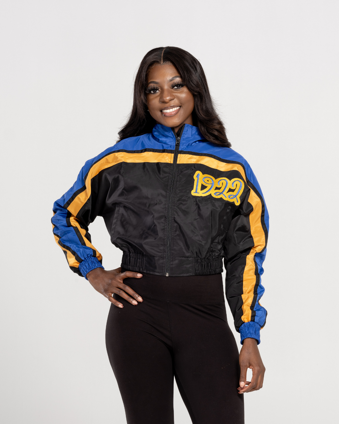 1922 Crop Nylon Jacket