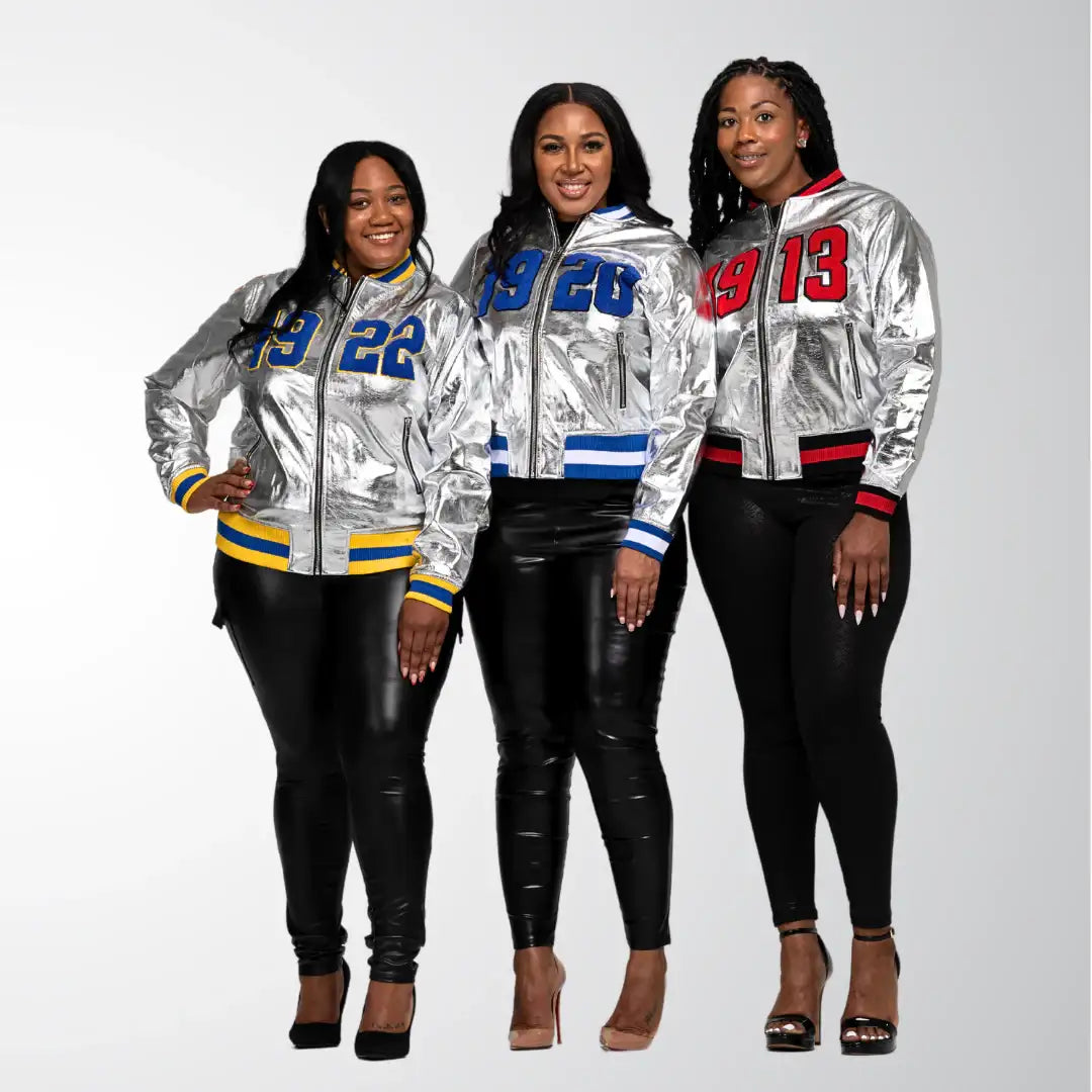 1922 Silver Bomber Jacket