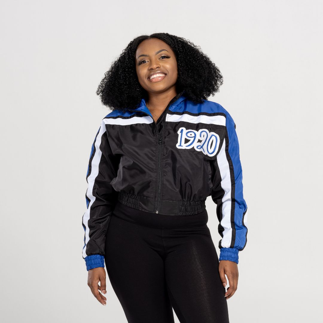 1920 Crop Nylon Jacket