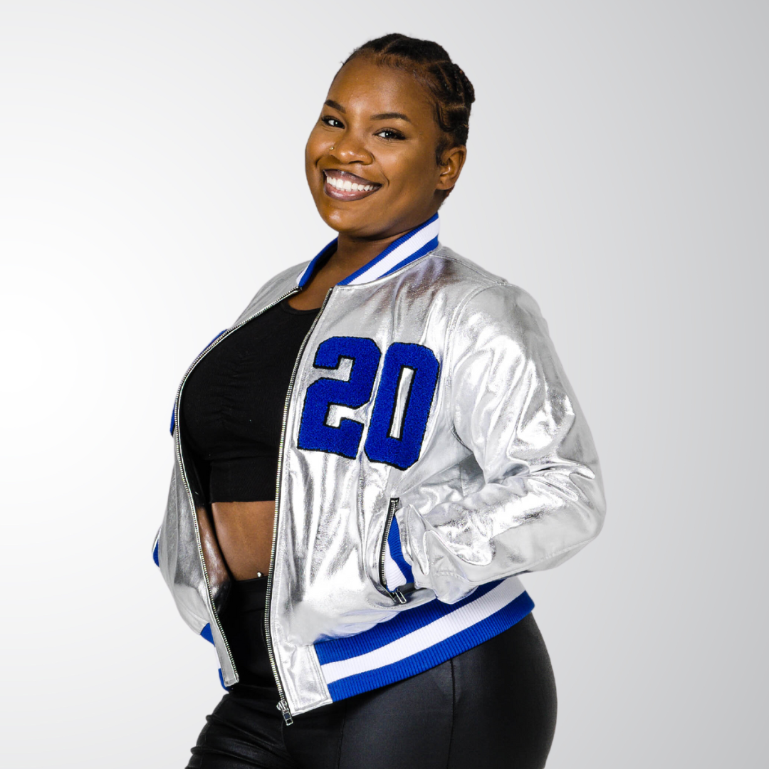 1920 Silver Bomber Jacket