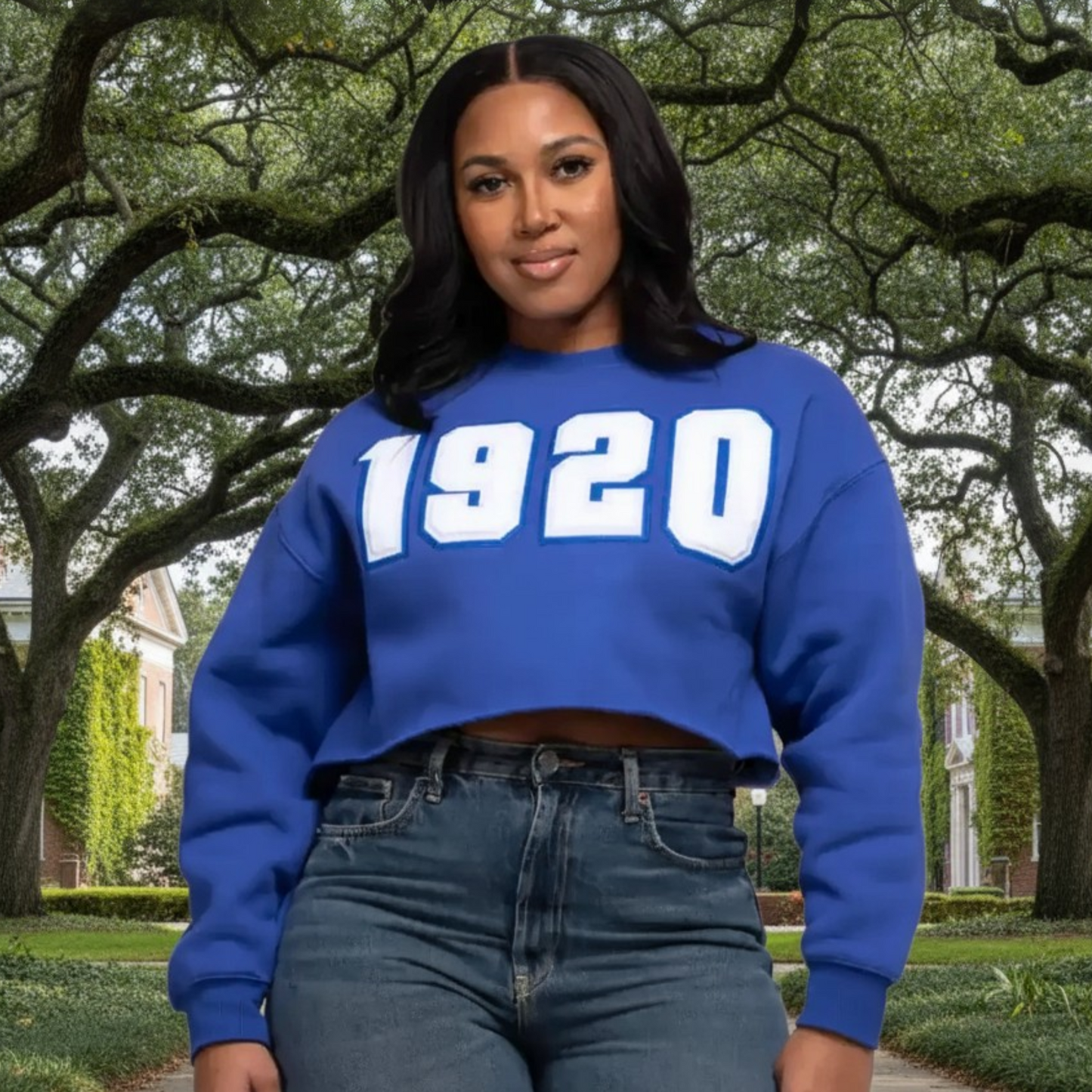 1920 Collegiate Style Crop