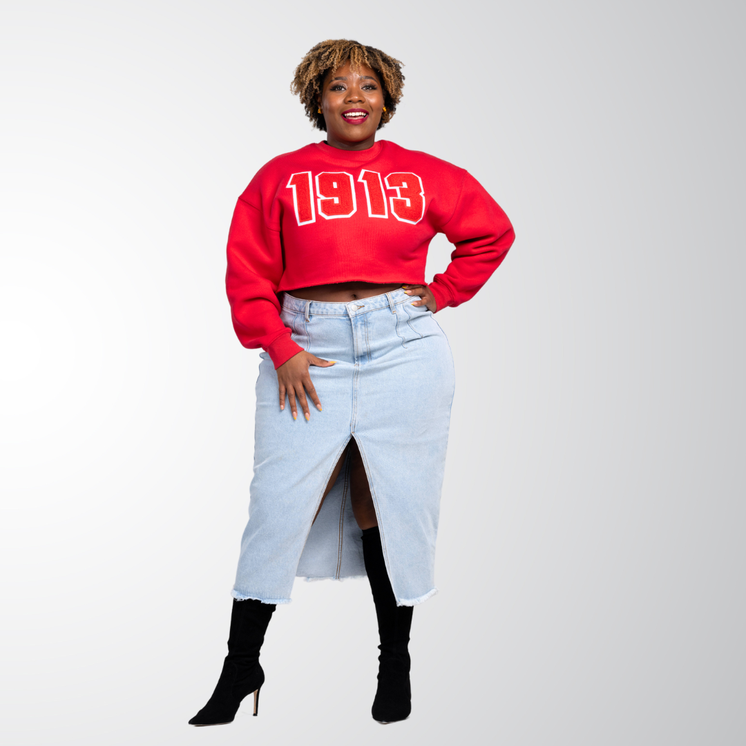 1913 Collegiate Style Crop