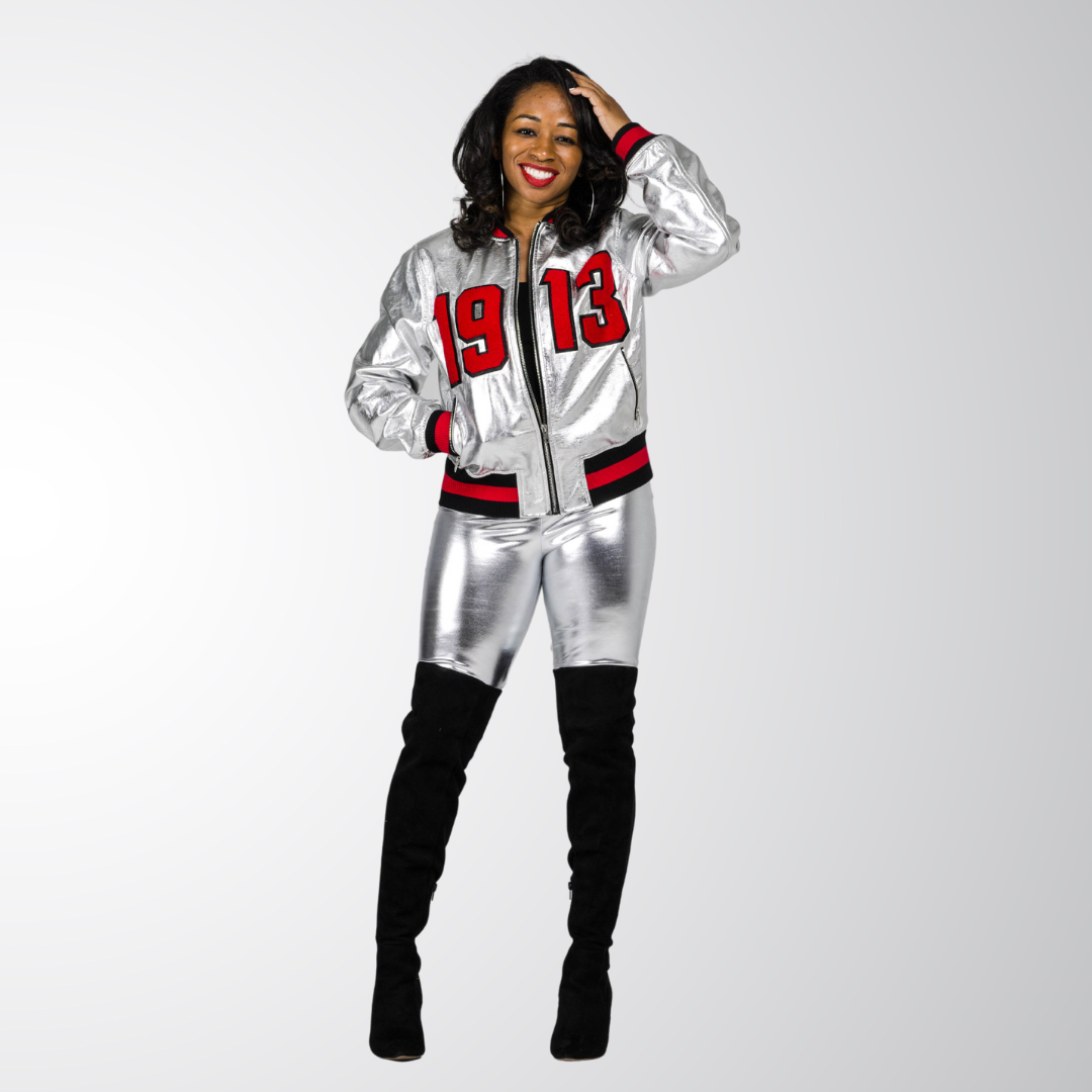 1913 Silver Bomber Jacket