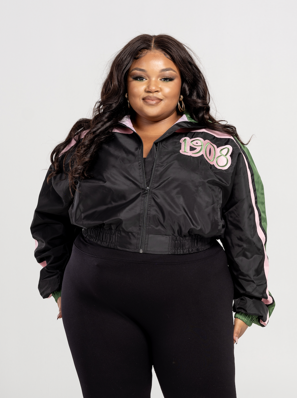 1908 Crop Nylon Jacket
