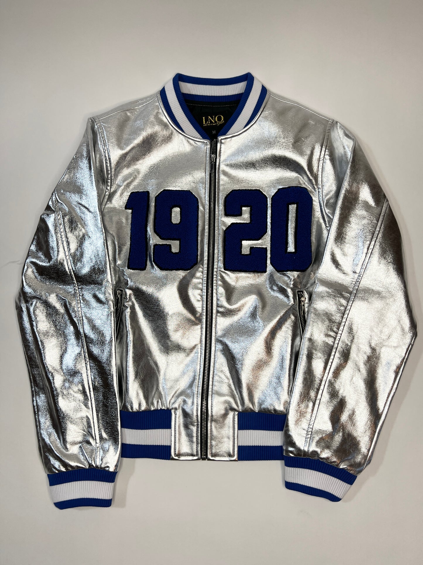 1920 Silver Bomber Jacket