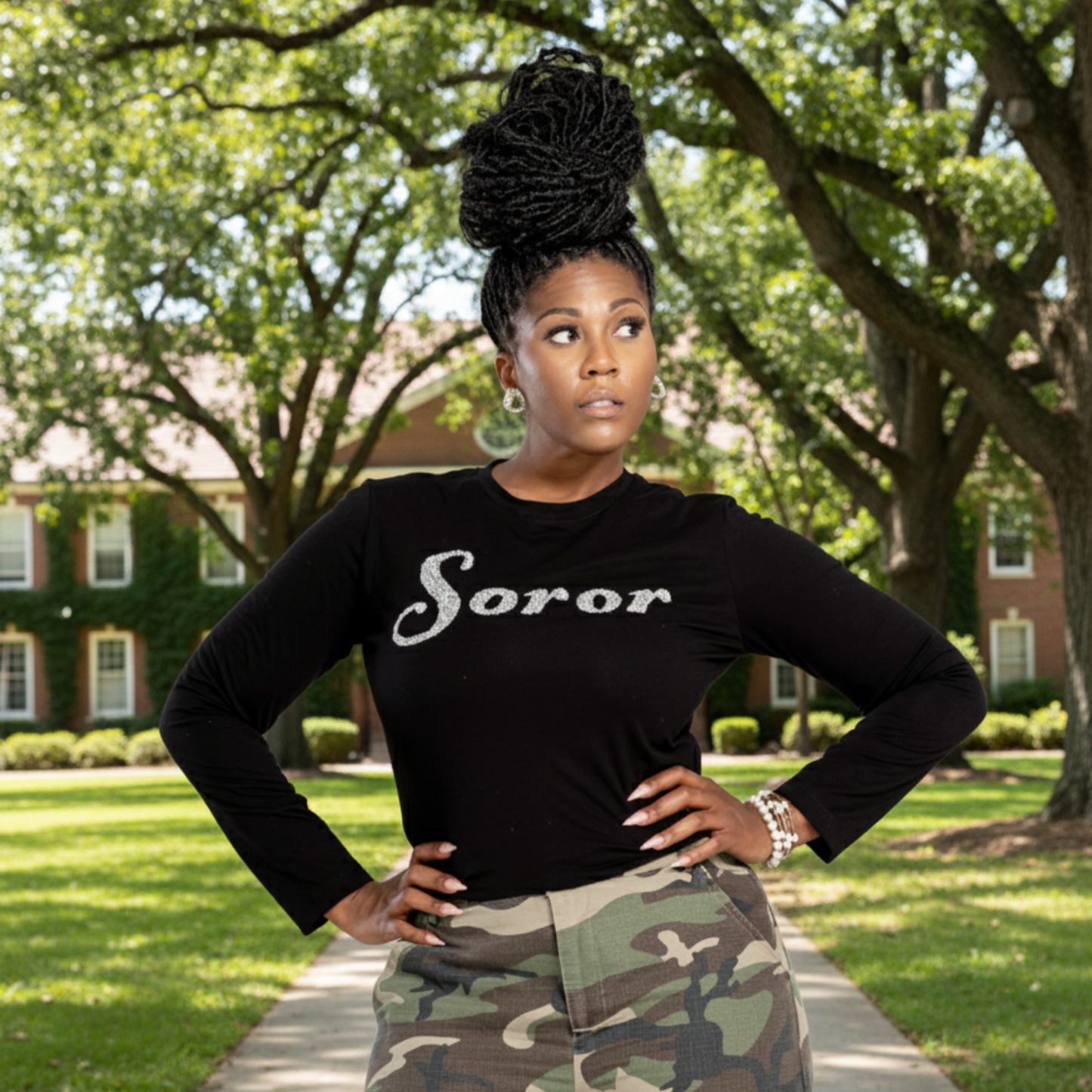 Black Diamond "Soror" Long Sleeve Top
