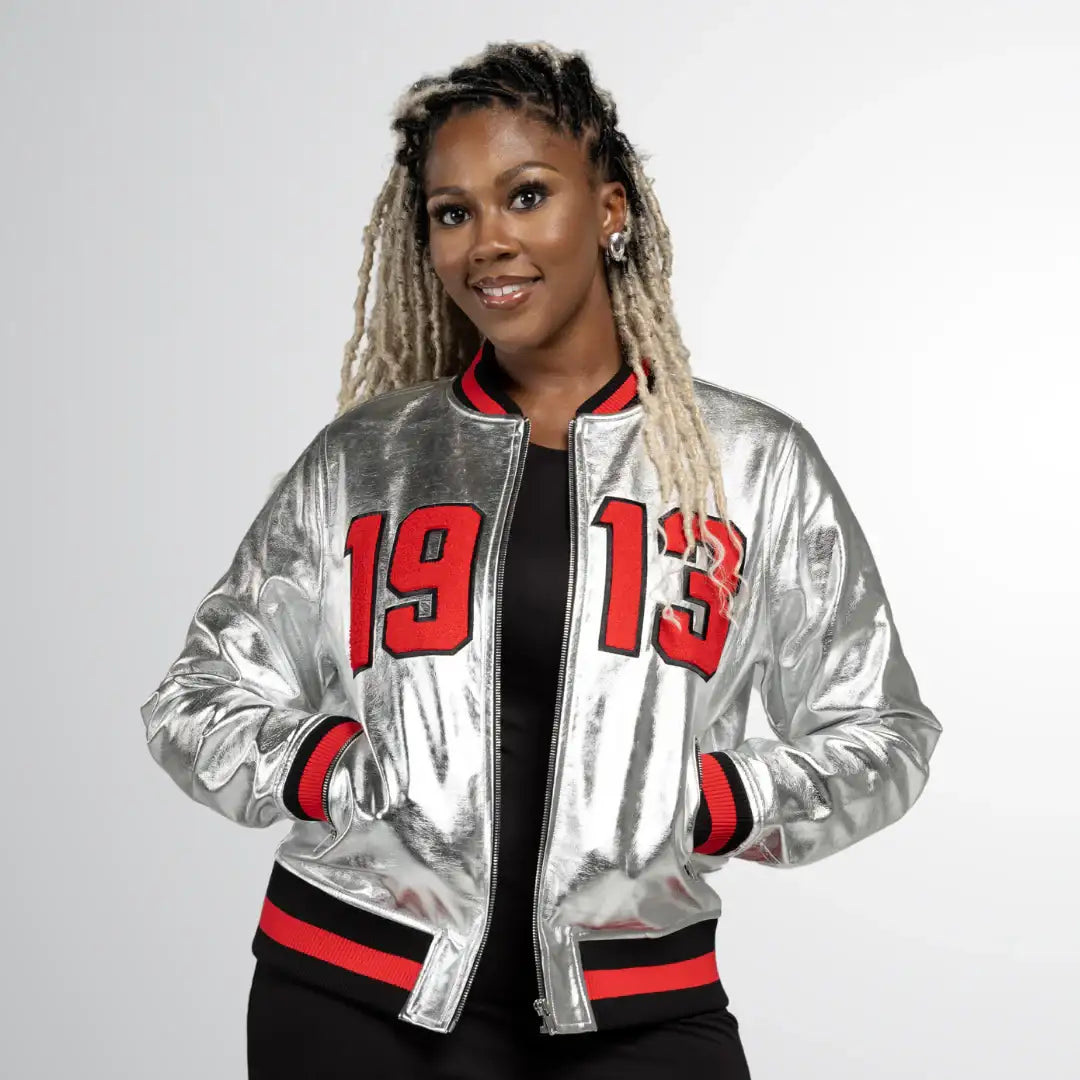 1913 Silver Bomber Jacket