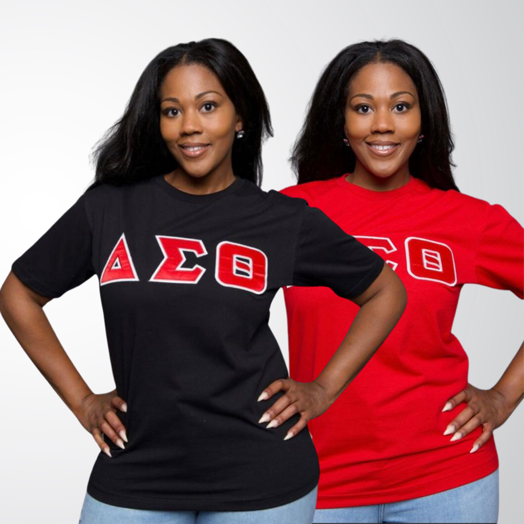 Delta Sigma Theta Greek Letter T-shirt