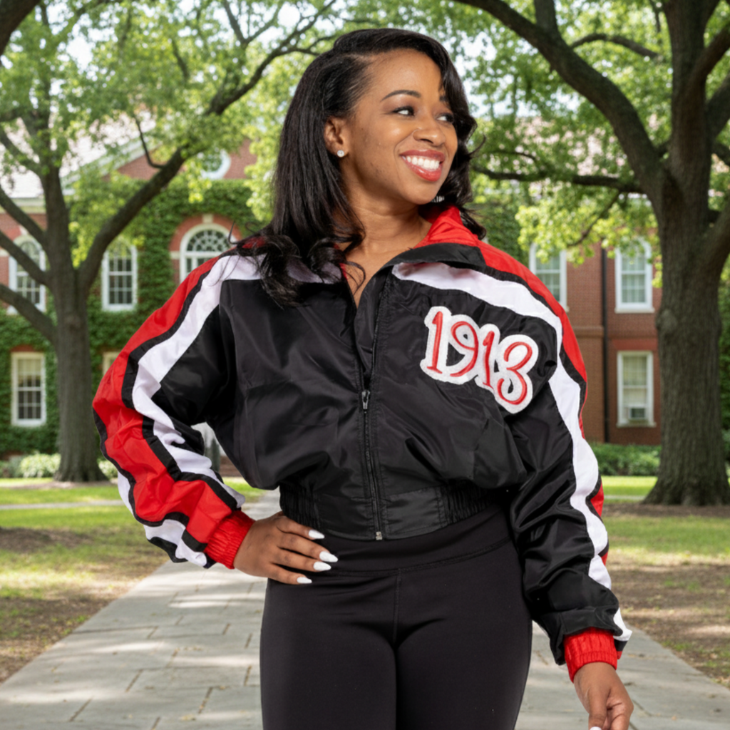 1913 Crop Nylon Jacket