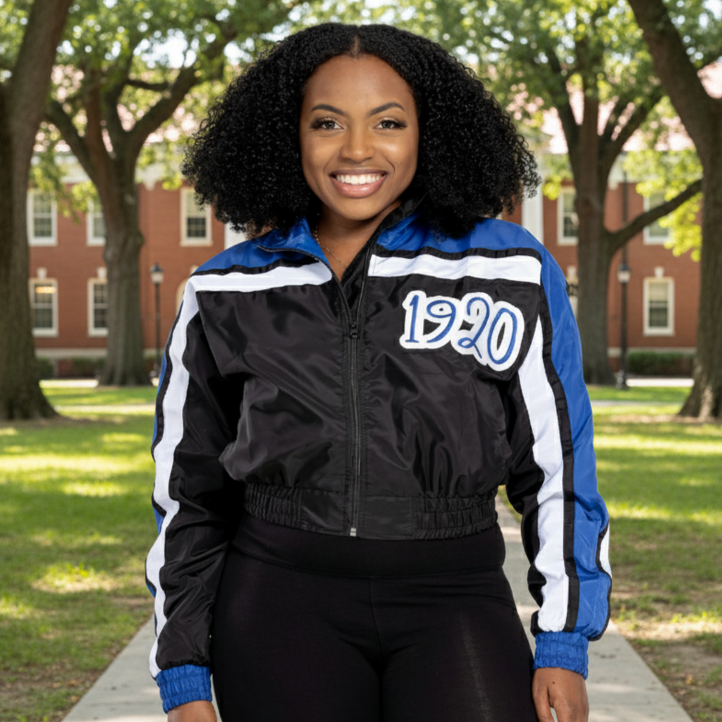 1920 Crop Nylon Jacket