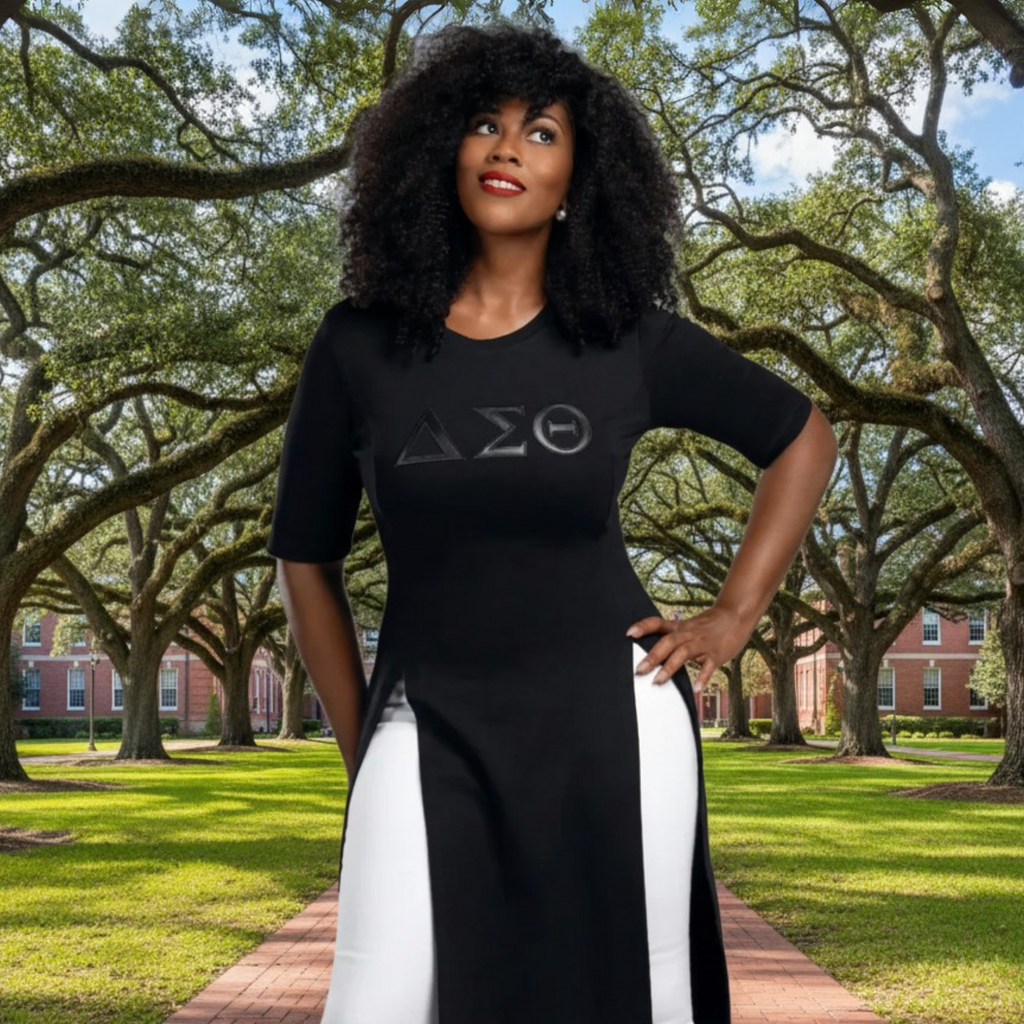 (Pre Order) Delta Sigma Theta Longline Top