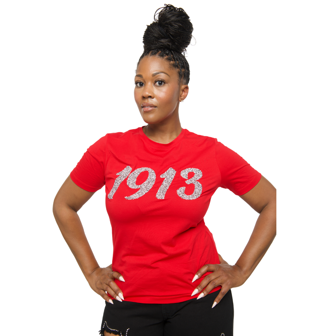 (Pre Order) Red '1913' Diamond Shirt