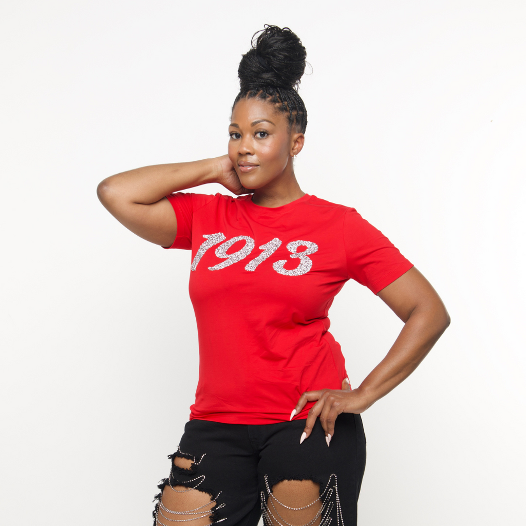 (Pre Order) Red '1913' Diamond Shirt