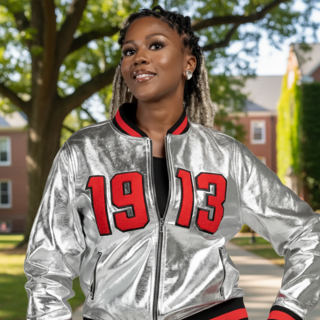 1913 Silver Bomber Jacket