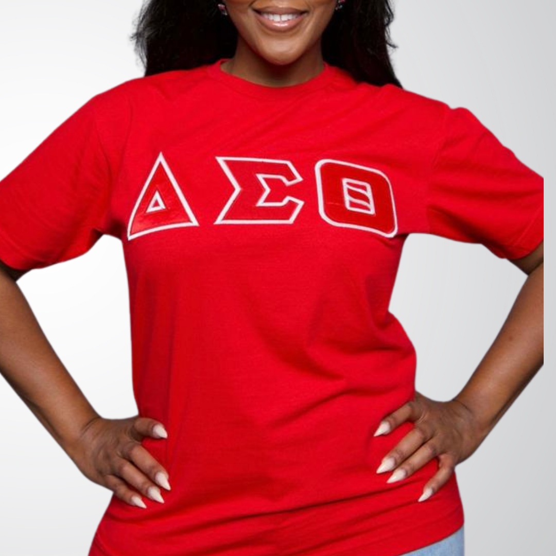 Delta Sigma Theta Greek Letter T-shirt