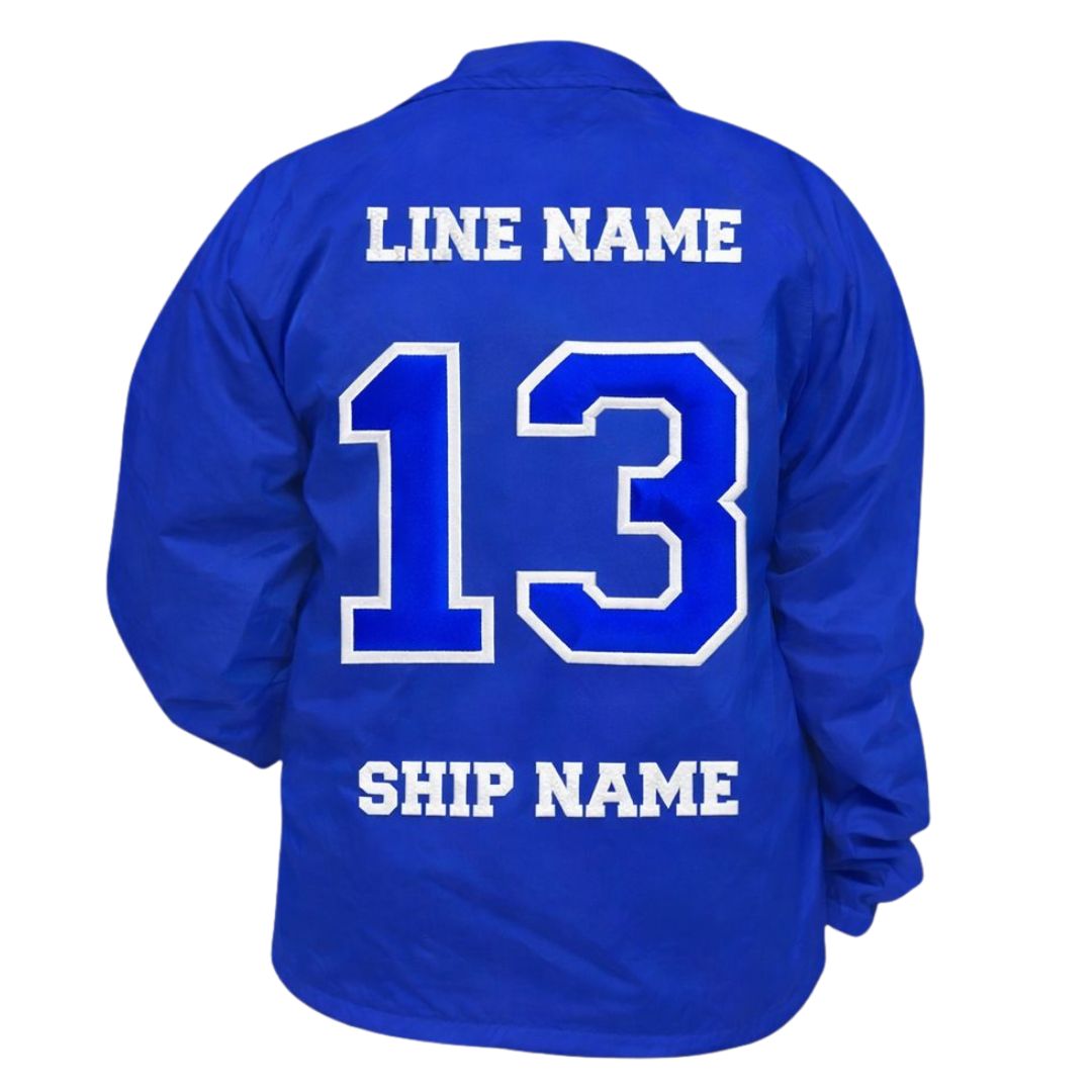 Zeta Phi Beta Custom Order Line Jacket | Solo, Line, Chapter
