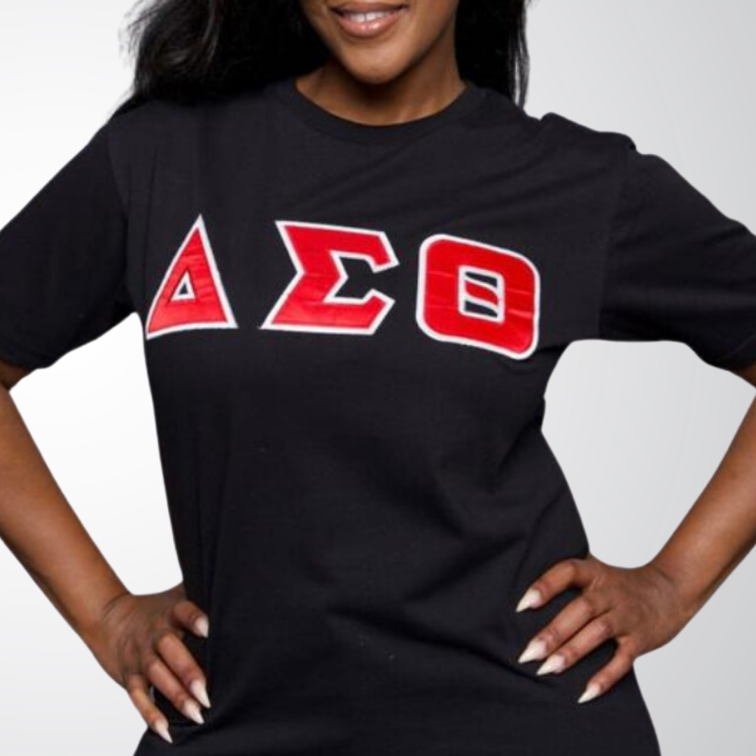 Delta Sigma Theta Greek Letter T-shirt