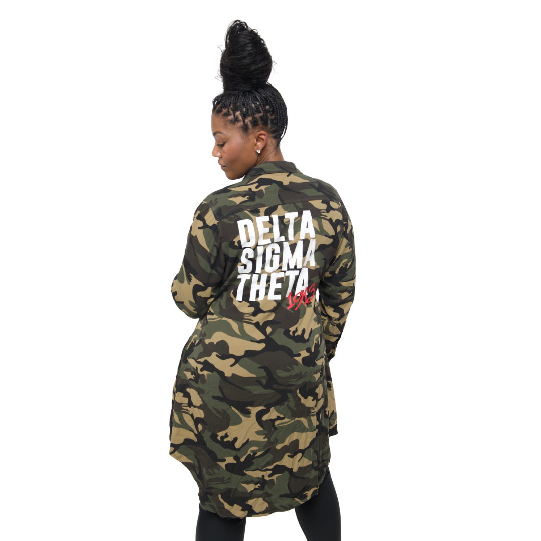 Delta Camo Tunic Dress