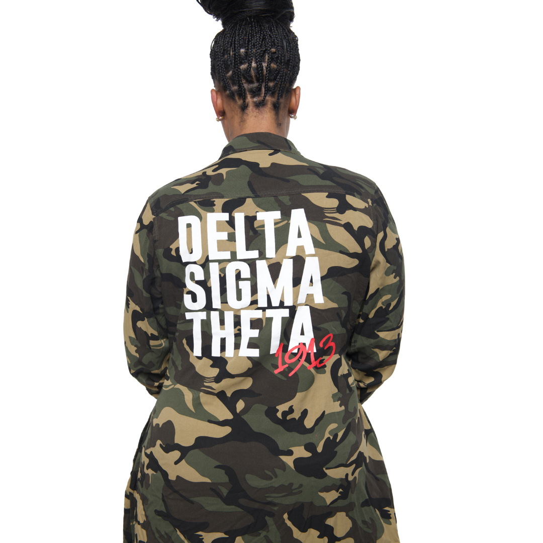 Delta Camo Tunic Dress