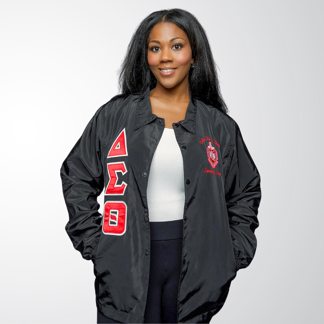 Delta Sigma Theta Greek Letter Ladies' Cut Jacket DST Paraphernalia