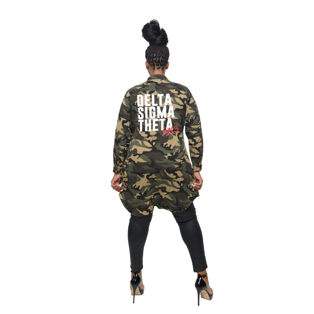 Delta Camo Tunic Dress