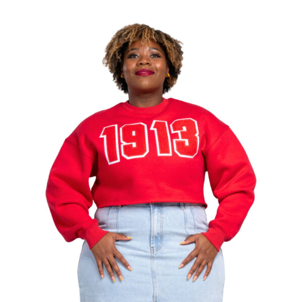 1913 Crop Sweatshirt (Overstock Sale)