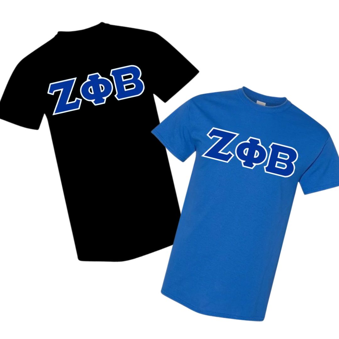 Zeta Phi Beta Greek Letter T-shirt