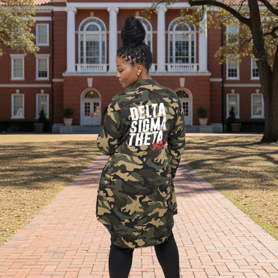 Delta Camo Tunic Dress