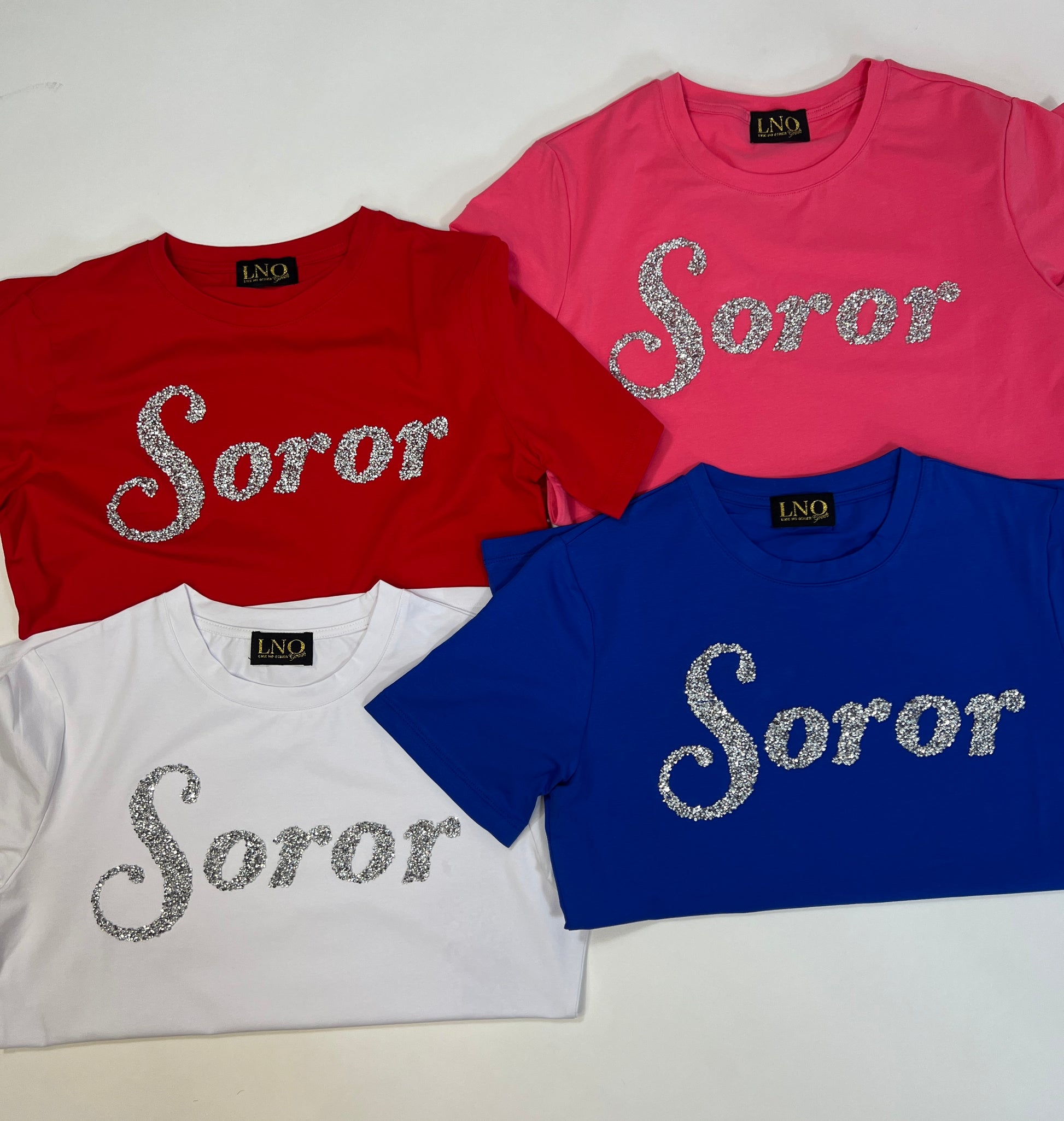 Diamond “Soror” Pink Shirt