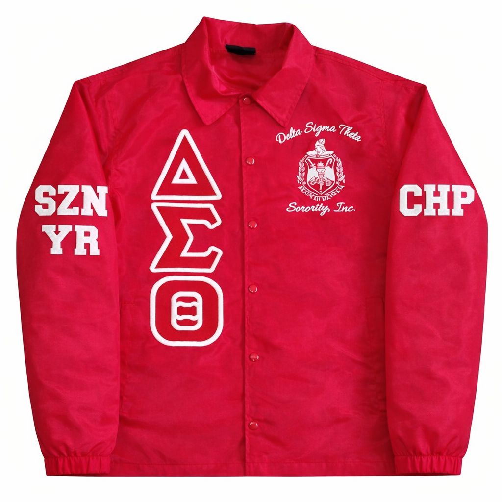 Delta Sigma Theta Custom Order Line Jacket | Solo, Line, Chapter